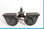 2009 2015 Jaguar Xfr-s Horn Alarm Signal Pair Set W/ Bracket Oem. Fixed Price $33.00.