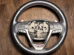 2018-2021 Jeep Grand Cherokee Trailhawk Black Leather Steering Wheel Red Stitch. Fixed Price $222.49.