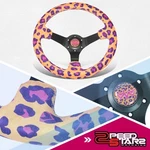 Nrg 3" 350MM Deep Dish Savage Reinforced Sport Steering Wheel RST-036MB-SV-OR. Fixed Price $200.00.