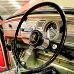 Banjo Steering Wheel Black For Vw Volkswagen Beetle Type 3 Ghia AAC408. Fixed Price $329.44.
