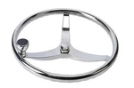 High Quality Stainless Steel Boat Steering Wheel Spoke 13-1/2" Turning Knob. Fixed Price $68.99.