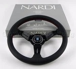 Nardi Steering Wheel Deep Dish Corn Racing 330MM Black Perf Leather Classic Horn. Fixed Price $475.66.