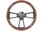 Brothers Trucks STRF8BW160-69 Custom Steering Wheels Black / Wood Bowtie. Fixed Price $322.95.