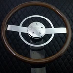 Forever Sharp 18" Wood Steering Wheel Chrome Kenworth, Peterbilt (T02 Adapter). Fixed Price $207.98.