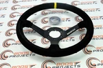 Sparco Competition Black Suede Steering Wheel 350MM / 015R345MSN. Fixed Price $237.89.