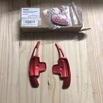 Nyzauto Aluminum-alloy Steering Wheel Paddle Shifter Extension Red New. Fixed Price $22.00.