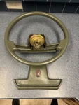 1982-1992 Oldsmobile Steering Wheel (2-SPOKE Original) Delta 88, 98, Toronado. Fixed Price $130.00.