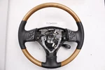 Vg 2004-2009 Lexus RX330 RX350 RX400H Black Leather Wood Steering Wheel. Fixed Price $69.99.