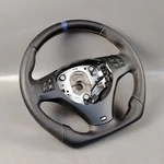 2006 2013 Bmw Series & Flat Bottom Sports Leather Steering Wheel. Fixed Price $343.50.
