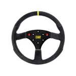Omp Alu Steering Wheel 320MM Black Suede Spokes Side Buttons. Fixed Price $356.95.