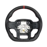 Full Leather Sport Steering Wheel Ford F150 2021-2026 With Heated Manual. Fixed Price $259.00.