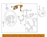 Gm Oem 18-21 Terrain Steering Wheel Trim-harness 84360985. Fixed Price $80.32.