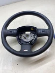 Audi A4 B7 Q7 4L 3 Spoke S-line Steering Wheel Black Leather 4F0 419 091 Ca. Fixed Price $130.99.