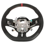 Oem New 15-19 Ford Mustang Steering Wheel Leather Suede Red Stitching FR3Z3600BD. Fixed Price $558.40.