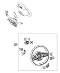 Genuine Mopar Paddle Switch Cover Bezel 7TM74LXHAA. Fixed Price $38.56.