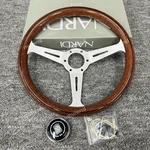 New Nardi Nd Classic Wood Steering Wheel 350MM Mahogany Polished Spokes Us. Fixed Price $359.45.