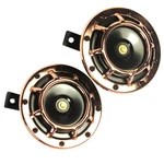12V Rose Gold Super Loud Two Electric Blast Tone Horn Motorcycle Chopper. Fixed Price $316.99.
