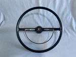 Oem Vintage German Vw Black Steering Wheel 1962-1971 Bug, Ghia, Type 3 W/ Horn. Fixed Price $99.99.