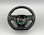 2015-2023 Dodge Charger Challenger Leather Srt Heated Steering Wheel Flat Bottom. Fixed Price $379.99.