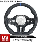 Leather Heated Steering Wheel For Bmw 5/6/7/8 Series G30 G11 X7 G05 X6 M5 M8. Fixed Price $259.00.