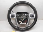 2011-14 Chrysler 200 Black Leather Spoke Steering Wheel P1TQ87DX9AB DC0087. Fixed Price $95.00.