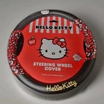 Brand New Sanrio Hello Kitty Bows Steering Wheel Cover 14.5"-15.5". Fixed Price $29.99.