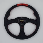 Momo Black Carbon Fiber Like Street Sport Steering Wheel 350MM Bcfrs. Fixed Price $195.00.