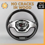 14-17 Mercedes W222 S550 S600 Steering Wheel Wood W/ Paddle Shifters Black Oem. Fixed Price $231.23.