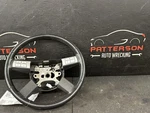 2005 Dodge Magnum Black Leather Wrapped Steering Wheel. Fixed Price $125.00.