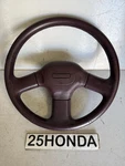1991-1994 Isuzu Trooper Maroon Leather Steering Wheel Rare Oem Clean UBS17 Jdm. Fixed Price $275.00.