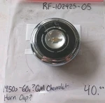 1950S-60S(?) Gm Chevrolet Horn Cap(?) #3898267. Fixed Price $40.00.