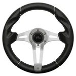 Rhox ACC-SW134 Steering Wheel, Challenger Black Grip/brushed Aluminum Spokes .... Fixed Price $139.27.