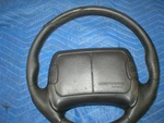 1993-97 Camaro Black Leather Steering Wheel + Center Section Gm 94 95 96. Fixed Price $149.95.