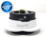 New Nrg Heart Shapped Quick Release Black Body White Ring SRK-143BK-WT. Fixed Price $172.70.
