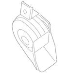Genuine Volvo Low Note Horn 32285618. Fixed Price $53.60.