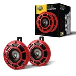 Hella 003 399 842 Red Grill Super Tone Horn Set 12V 300 500 Hz 105 118 Db 2M Fs. Fixed Price $189.99.