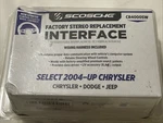 Scosche CR4000SW Radio Interface For 2004-UP Chrysler Dodge Jeep Open Box. Fixed Price $39.99.