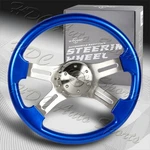 W-power 406MM Blue Wood Grip 5-HOLE Billet 4-SPOKE 16-INCH Steering Wheel + Horn. Fixed Price $149.99.