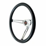 Gt Performance 36-5431 Steering Wheel Chrome Black Foam Grip 15"DIAMETER 3-BOLT. Fixed Price $96.88.