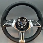Mercedes Benz Steering Wheel Sport R7 A0004604519 Black Paddles Oem V-class 35. Fixed Price $640.00.