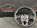 2014-2016 Kia Sportage Vinyl Steering Wheel With Accessory Control Black Intwk. Fixed Price $95.00.