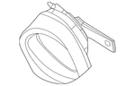 Genuine Nissan High Note Horn 25610-6CA0A. Fixed Price $121.45.