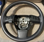 2007-09 Mazda CX-9 Black Leather Steering Wheel With Nav And Audio Controls. Fixed Price $66.66.