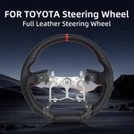 Full Leather Steering Wheel For 2010-2023 Toyota Tacoma 4RUNNER Tundra Red Line. Fixed Price $194.99.