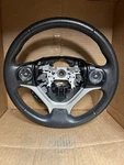 Black Leather Steering Wheel Dx Ex-l Fits 2012 2013 2014 2015 Honda Civic Oem. Fixed Price $320.35.