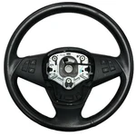 2007 Bmw E70 X5 Factory Standard Leather Steering Wheel + Buttons Oem. Fixed Price $25.00.