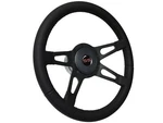 1985-88 Chevy Monte Carlo Ss Black Leather Wrapped Steering Wheel Kit 17981786. Fixed Price $341.99.