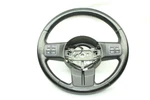 Jeep Jk Wrangler Oem Black Leather Steering Wheel 2011-2017 Complete. Fixed Price $179.99.