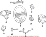 Genuine Oem Mopar Horn Contact Ring For Dodge Durango 68092569AE. Fixed Price $62.93.