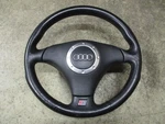 S-line Sport Steering Wheel Audi Tt Leather Black 8N0419091A. Fixed Price $232.05.
